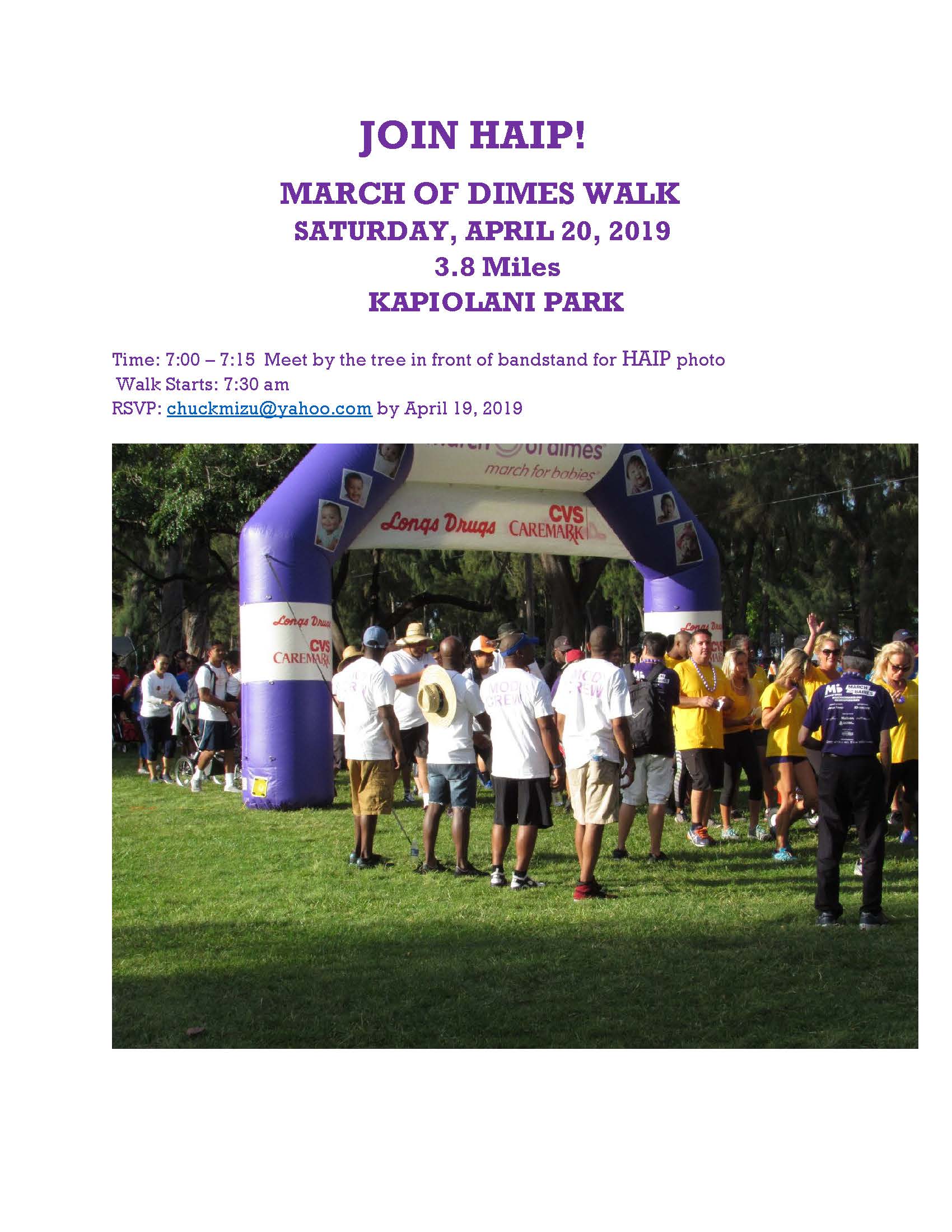 march for dimes walk 2019